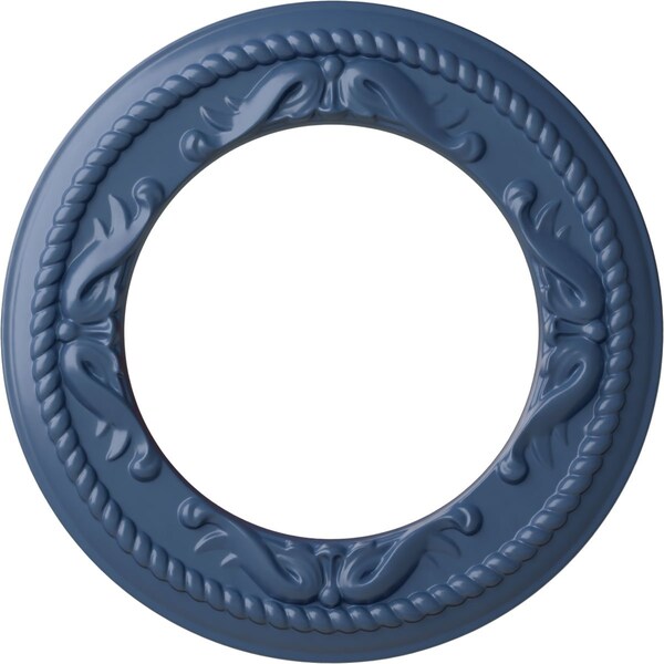 Ekena Millwork Roped Medway Ceiling Medallion (Fits Canopies up to 7 1/2"), 12 1/4"OD x 7 1/2"ID x 7/8"P, Americana CM12MEAMF - main